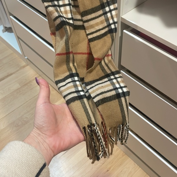 Cashmere Feel New England Plaid Scarf - 100% Acrylic - Super Soft - Camel - Picture 8 of 10